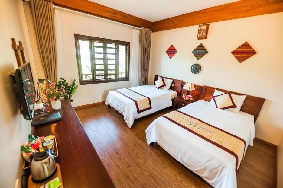 Hoa Binh Hotel Exterior foto