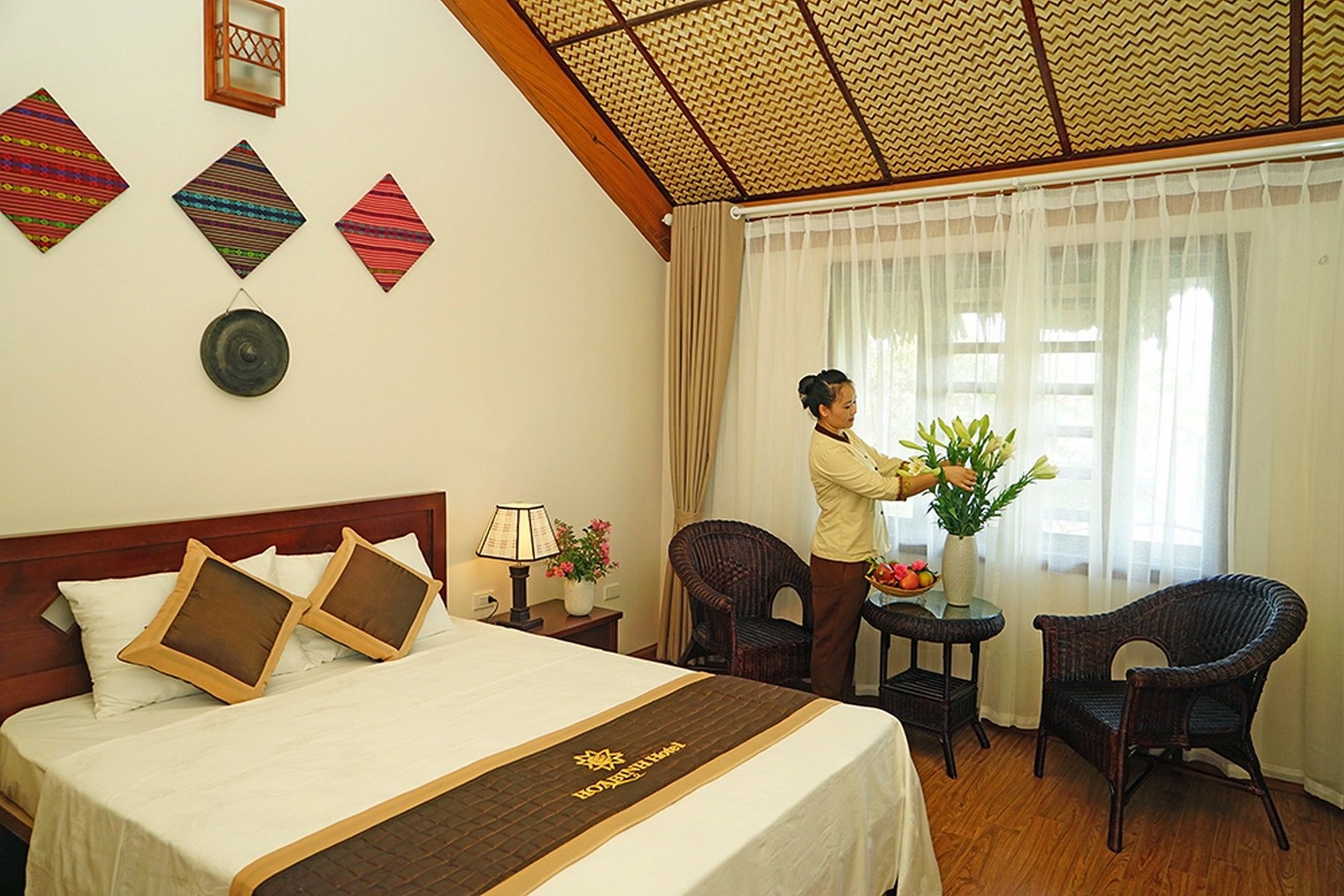 Hoa Binh Hotel Exterior foto
