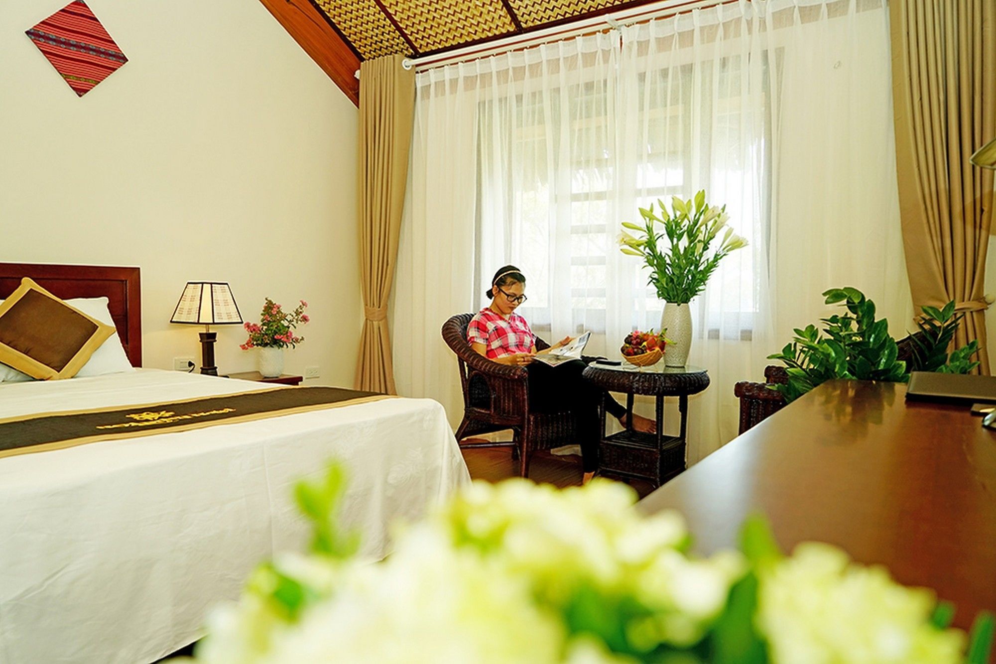 Hoa Binh Hotel Exterior foto